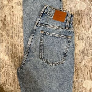 Anine Bing Light Blue Straight Jeans